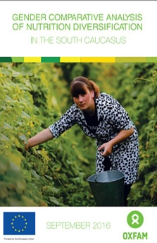 GENDER COMPARATIVE ANALYSIS OF NUTRITION DIVERSIFICATION IN THE SOUTH CAUCASUS (ka)